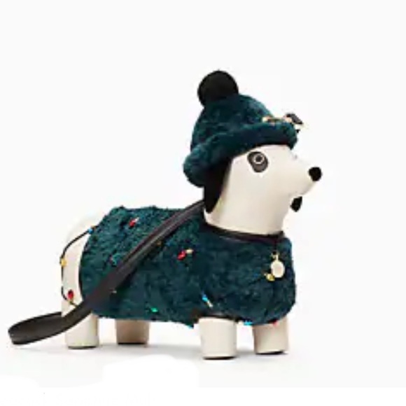 NWT KATE SPADE ♠️ CLAUD DACHSHUND CROSSBODY PURSE - Picture 2 of 5